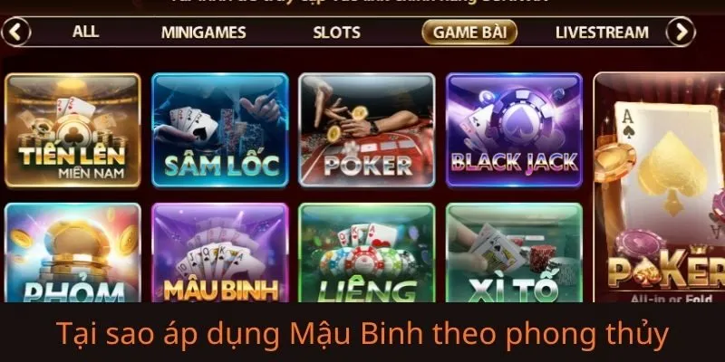 Vì sao nhiều người áp dụng cách chơi Mậu Binh theo phong thủy?