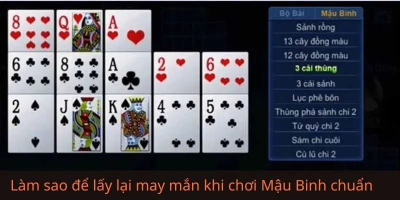 Lý do bạn liên tục gặp vận đen khi chơi Mậu Binh