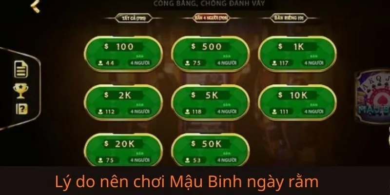 Có nên chơi Mậu Binh ngày rằm không? Trải nghiệm thực tế của người chơi