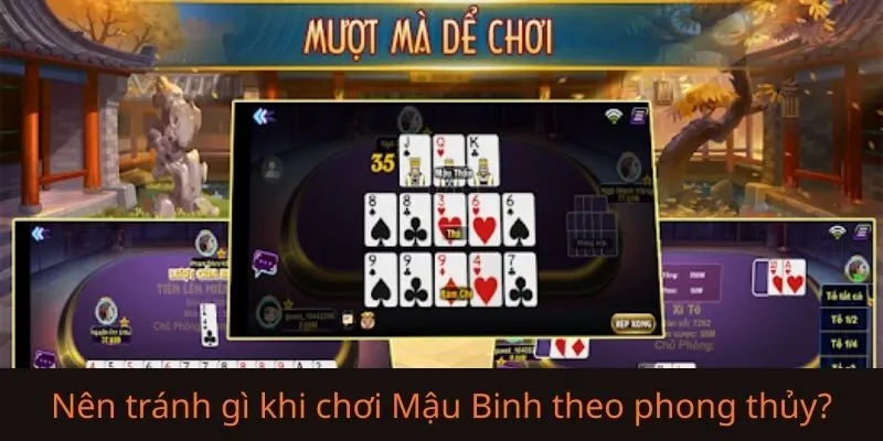 Cụm từ “nên tránh gì khi chơi Mậu Binh theo phong thủy” tại sao nổi lên?