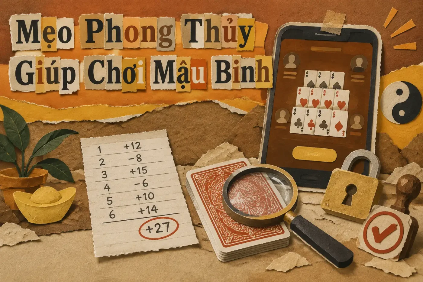 Mẹo phong thủy giúp chơi Mậu Binh ít thua bạn cần phải biết
