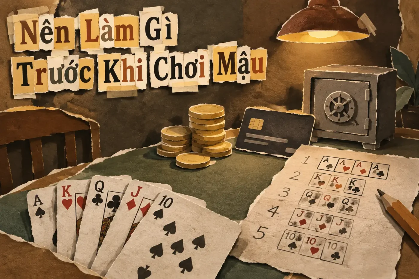 Nên làm gì trước khi chơi Mậu Binh để gặp may